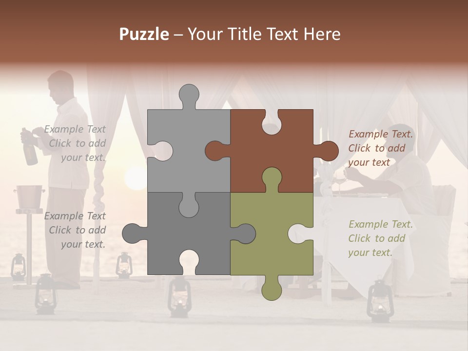 Exercise Expressing Karate PowerPoint Template