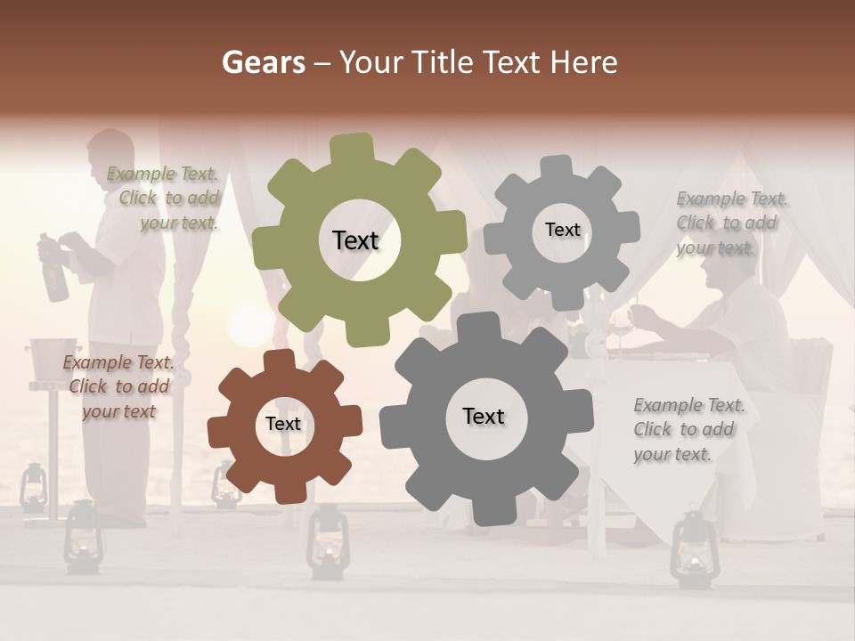 Exercise Expressing Karate PowerPoint Template