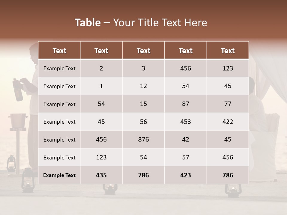 Exercise Expressing Karate PowerPoint Template