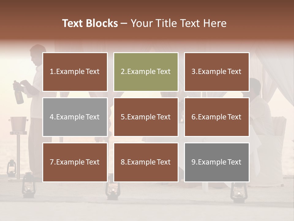 Exercise Expressing Karate PowerPoint Template