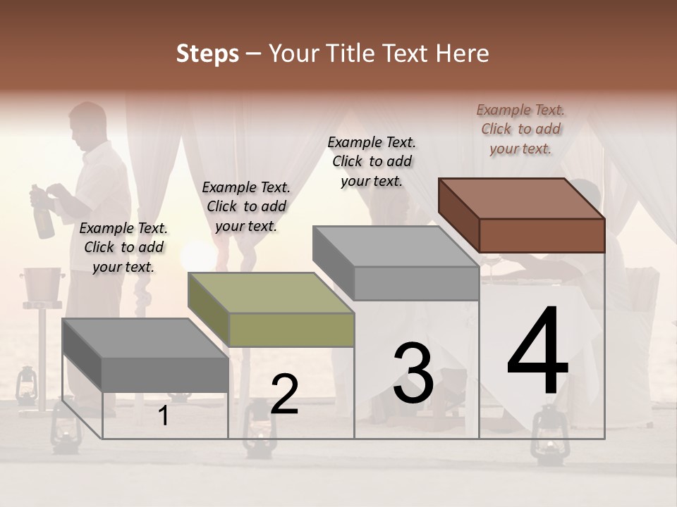 Exercise Expressing Karate PowerPoint Template