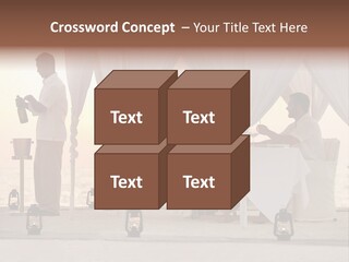 Safe Shutter Surface PowerPoint Template