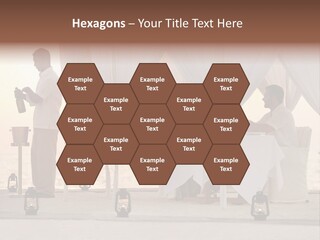 Safe Shutter Surface PowerPoint Template