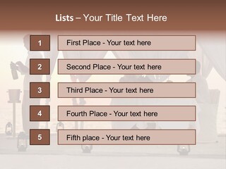 Safe Shutter Surface PowerPoint Template