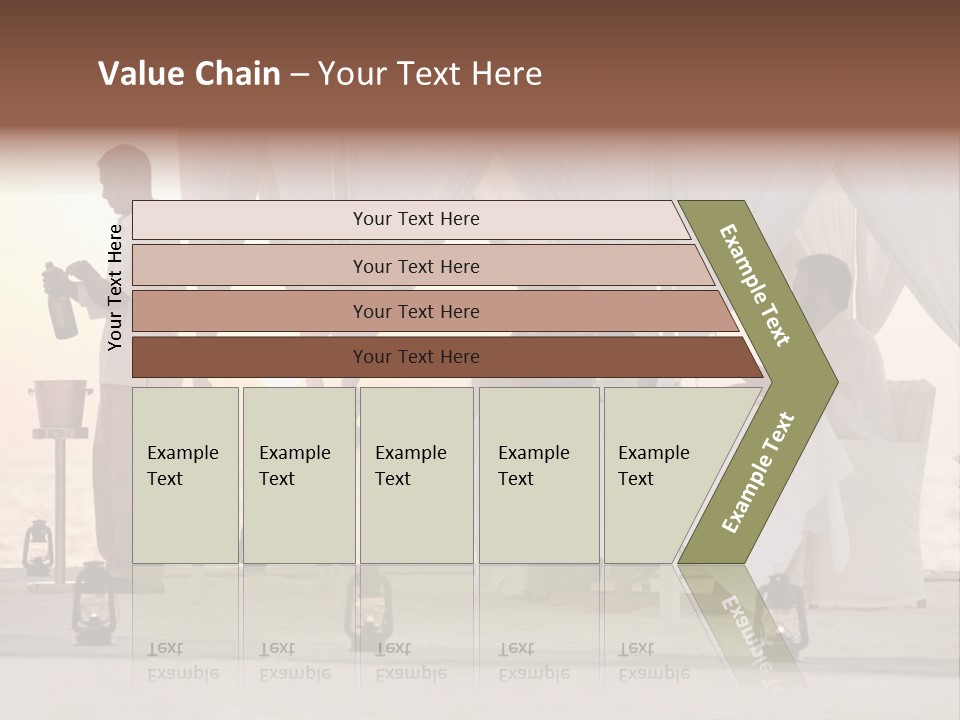 Safe Shutter Surface PowerPoint Template