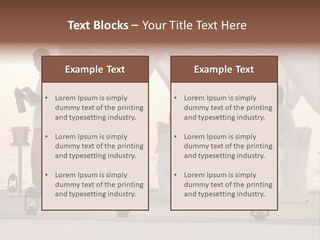 Safe Shutter Surface PowerPoint Template