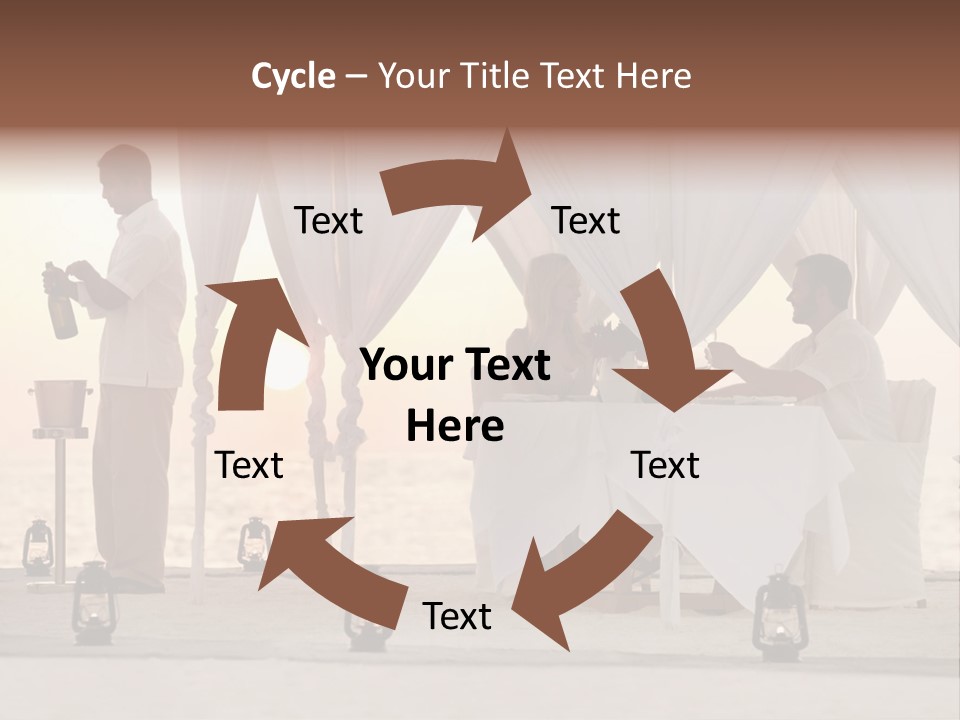 Safe Shutter Surface PowerPoint Template