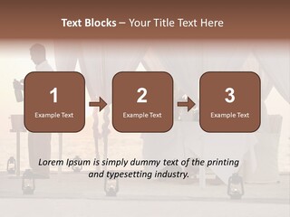 Safe Shutter Surface PowerPoint Template