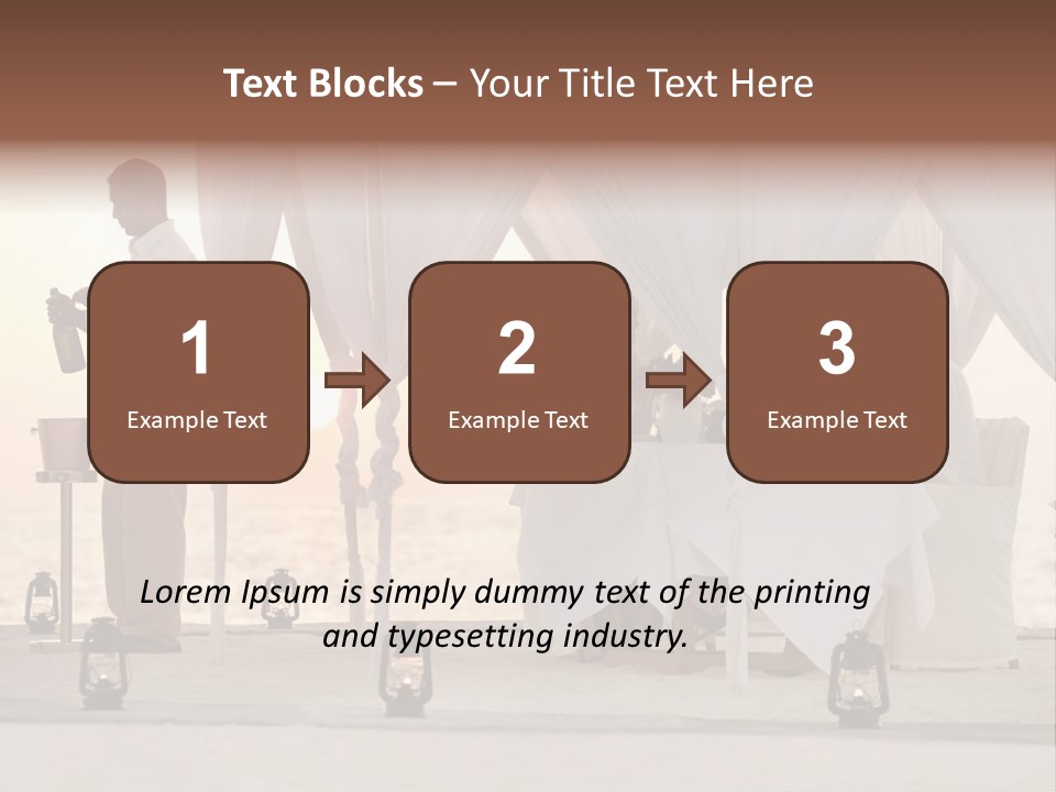 Safe Shutter Surface PowerPoint Template