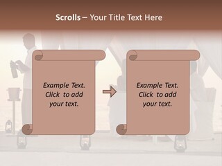 Safe Shutter Surface PowerPoint Template