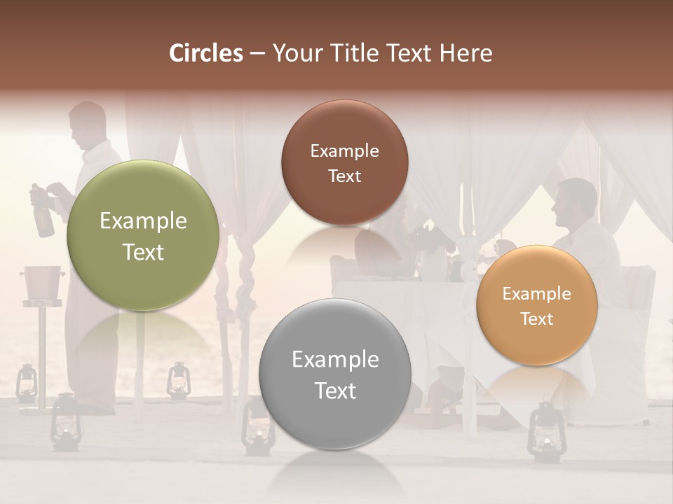 Safe Shutter Surface PowerPoint Template