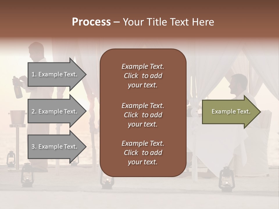 Safe Shutter Surface PowerPoint Template