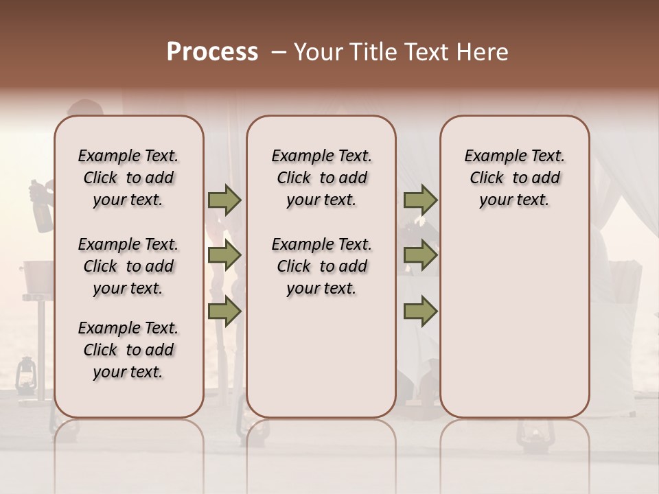 Safe Shutter Surface PowerPoint Template