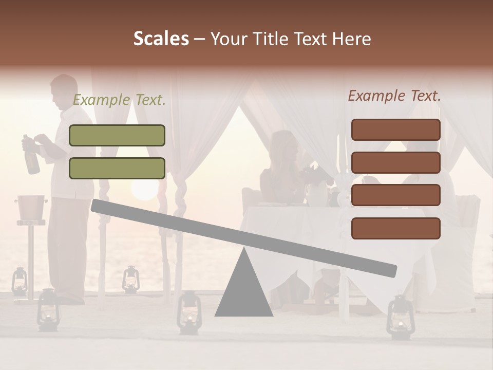 Safe Shutter Surface PowerPoint Template