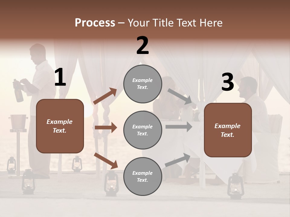 Safe Shutter Surface PowerPoint Template