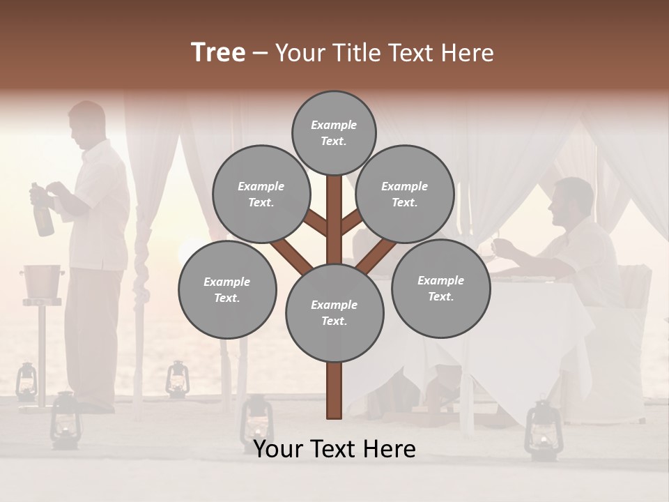 Safe Shutter Surface PowerPoint Template
