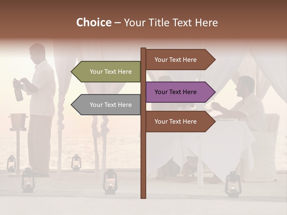 Safe Shutter Surface PowerPoint Template