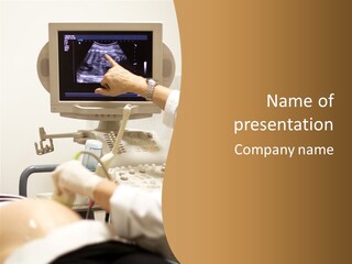 Stomach Waiting Obstetrician PowerPoint Template