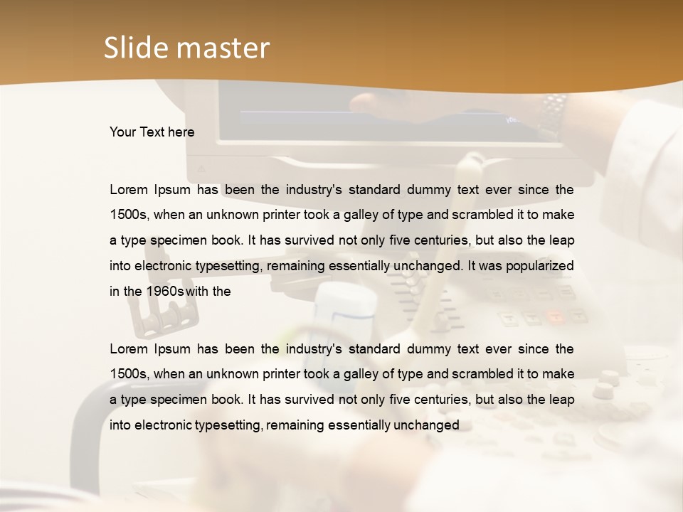 Stomach Waiting Obstetrician PowerPoint Template