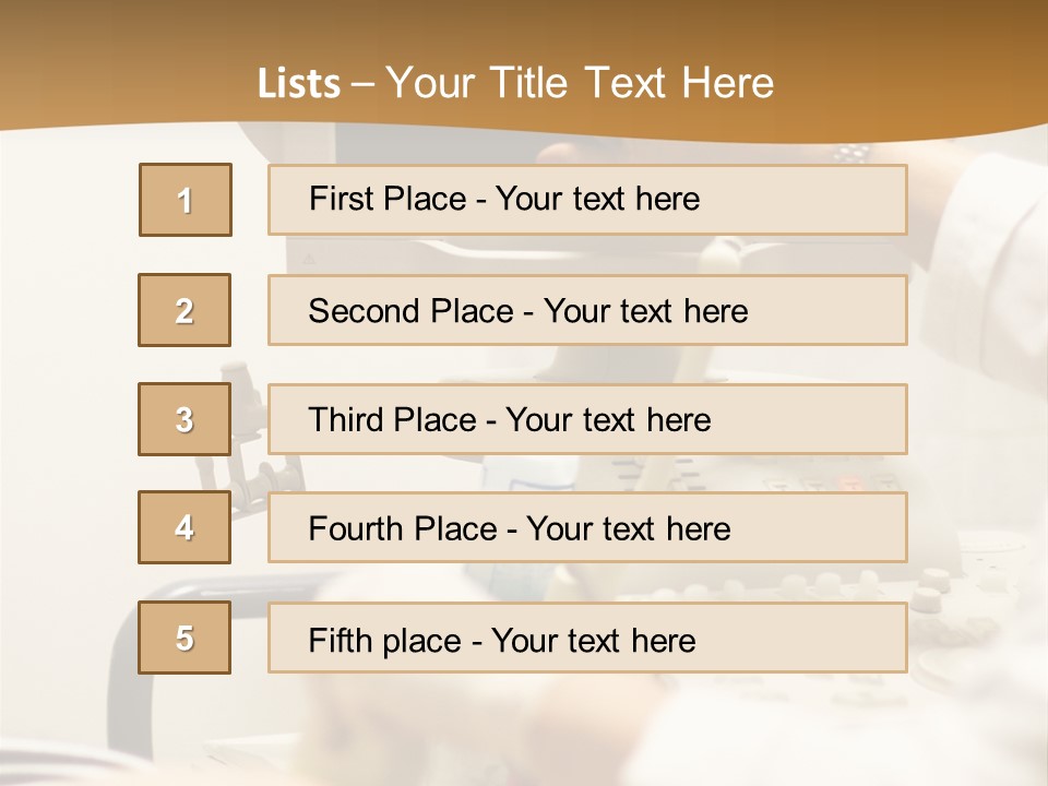 Stomach Waiting Obstetrician PowerPoint Template