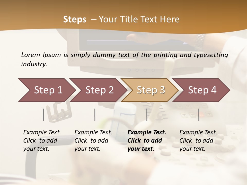 Stomach Waiting Obstetrician PowerPoint Template