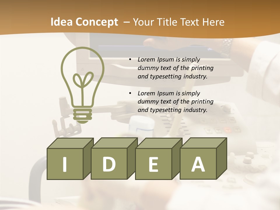 Stomach Waiting Obstetrician PowerPoint Template