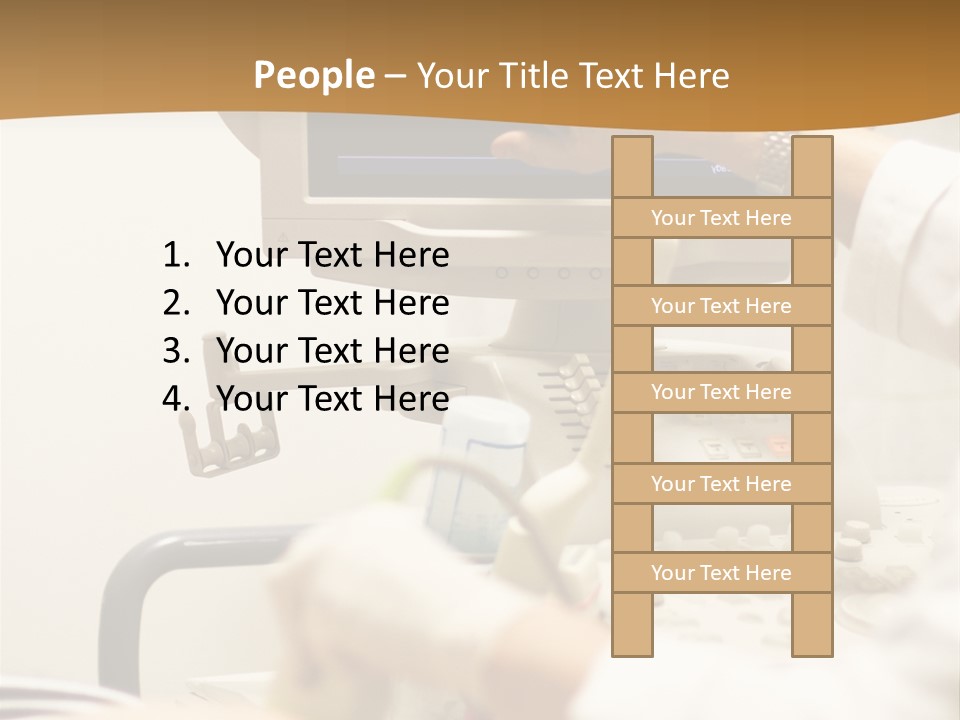 Stomach Waiting Obstetrician PowerPoint Template