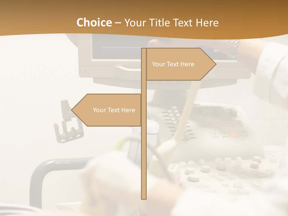 Stomach Waiting Obstetrician PowerPoint Template