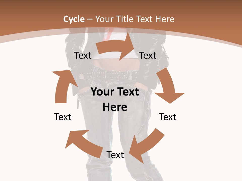 Spikes Antiglobalism Symbol PowerPoint Template