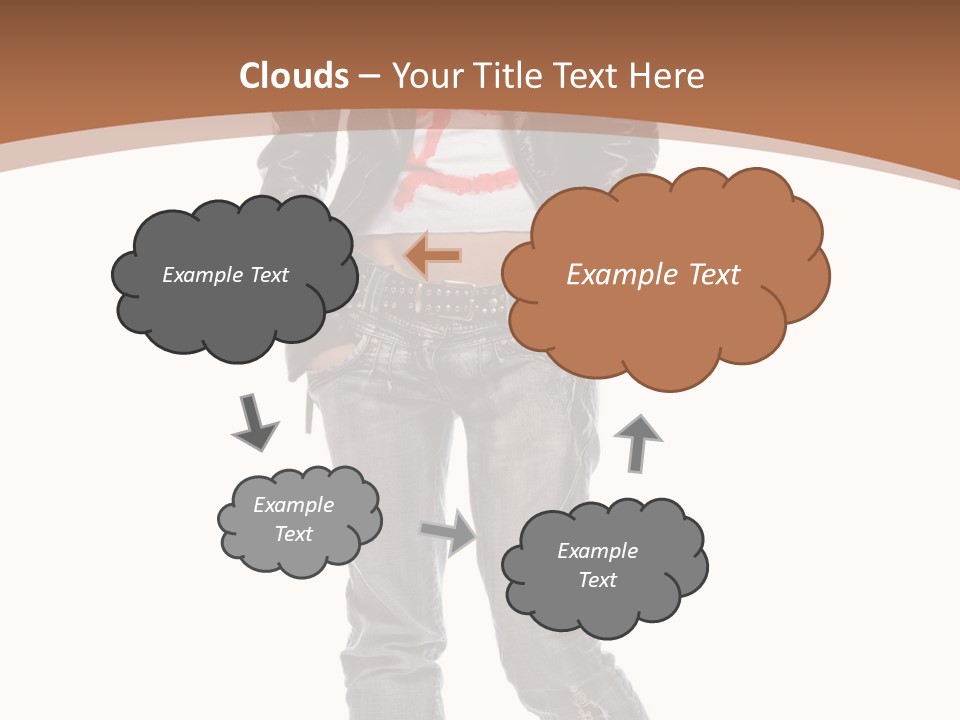 Spikes Antiglobalism Symbol PowerPoint Template