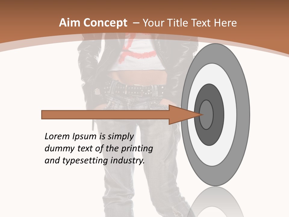 Spikes Antiglobalism Symbol PowerPoint Template