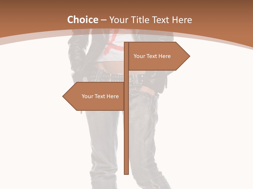 Spikes Antiglobalism Symbol PowerPoint Template