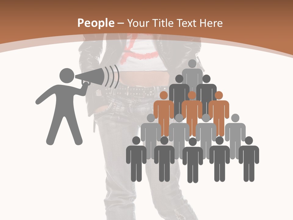 Spikes Antiglobalism Symbol PowerPoint Template