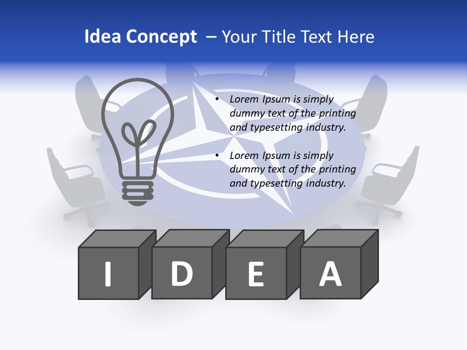 Work Union Nato PowerPoint Template