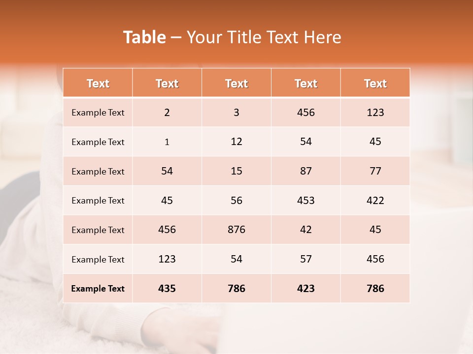 Floor House Wireless PowerPoint Template