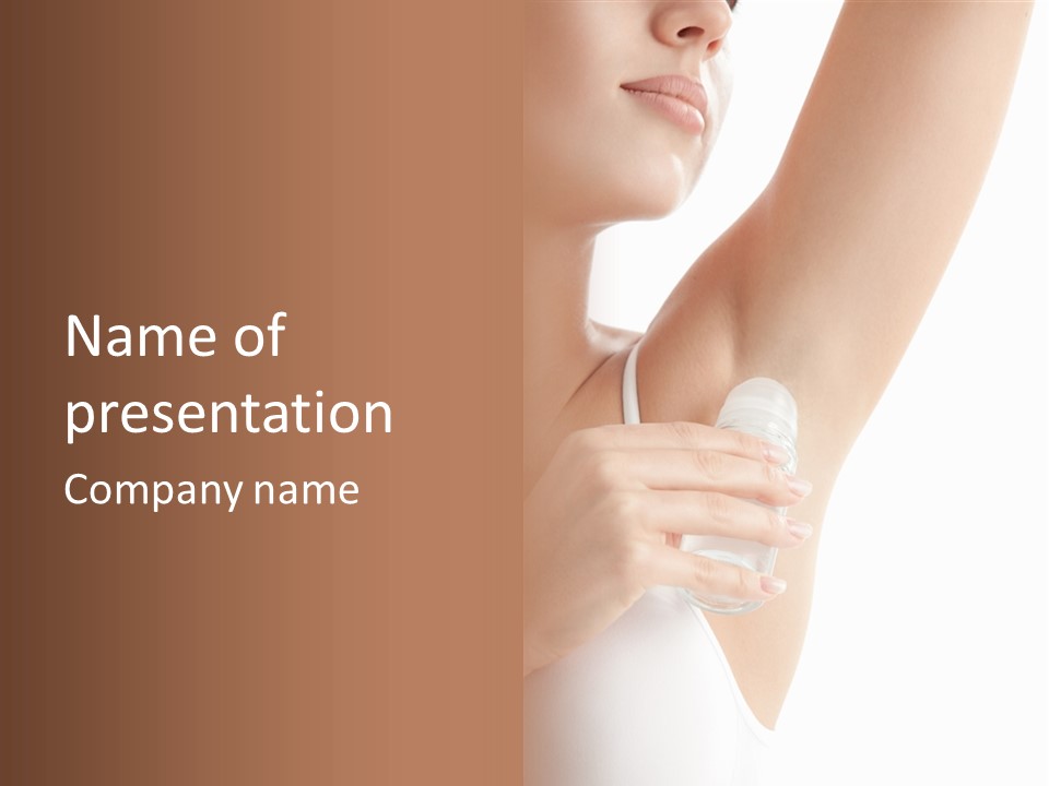 Cute Perfection Isolated PowerPoint Template
