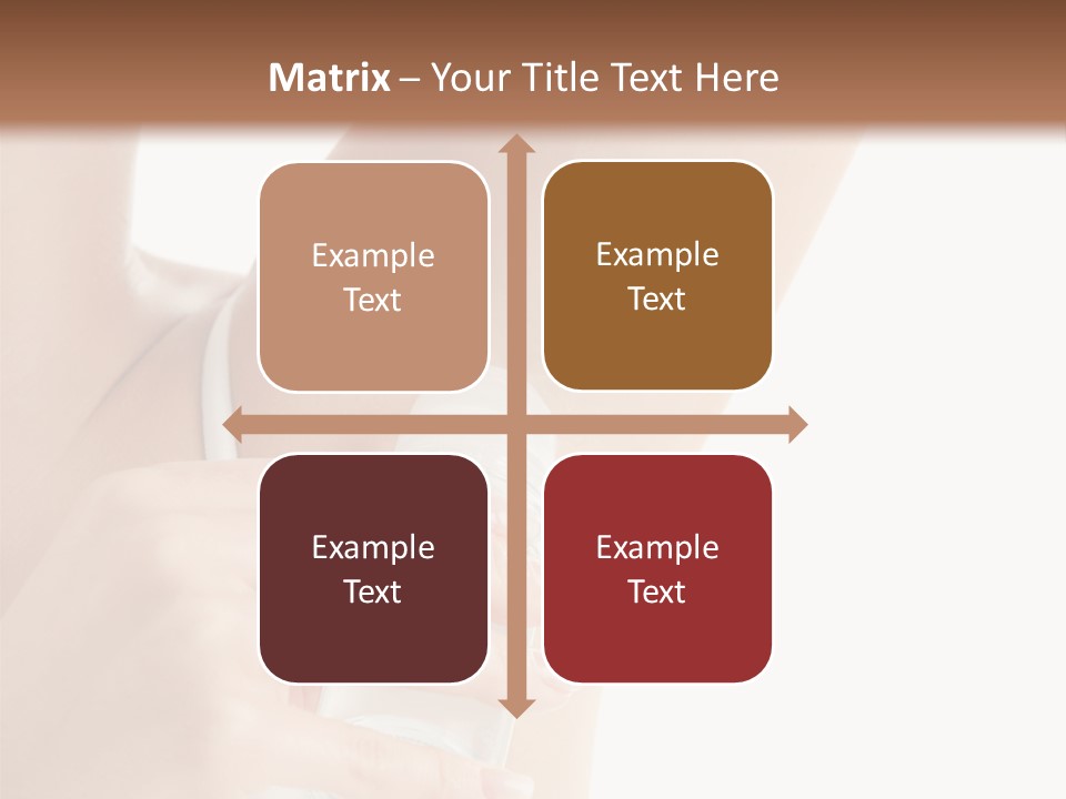 Cute Perfection Isolated PowerPoint Template