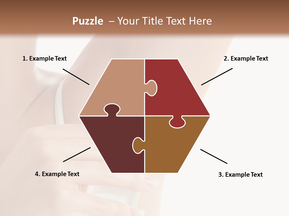 Cute Perfection Isolated PowerPoint Template