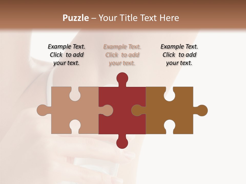 Cute Perfection Isolated PowerPoint Template