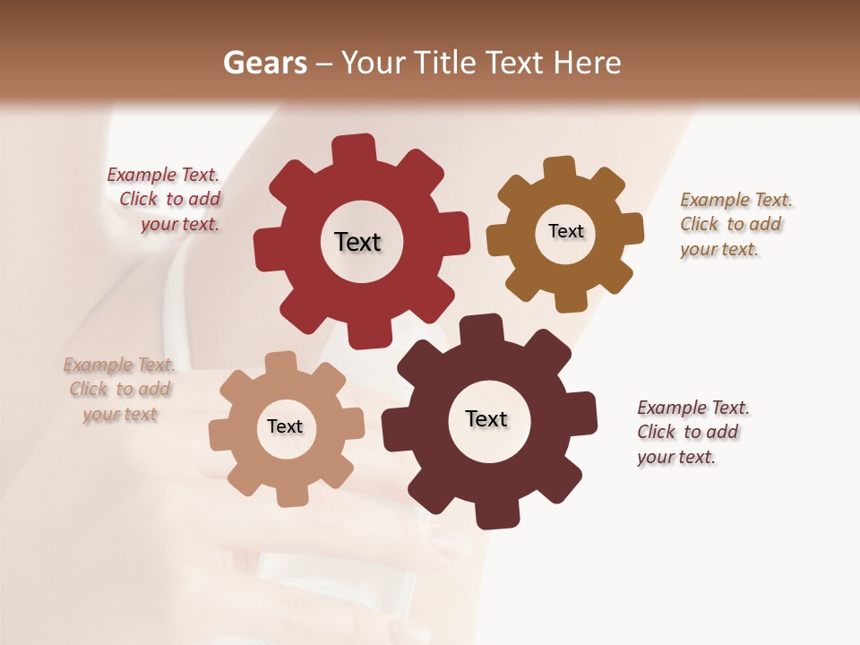 Cute Perfection Isolated PowerPoint Template