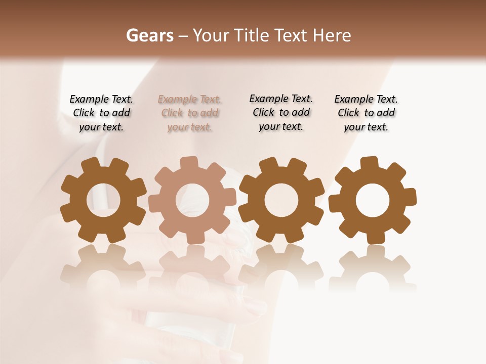 Cute Perfection Isolated PowerPoint Template