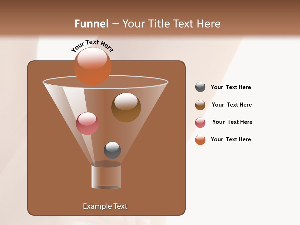 Cute Perfection Isolated PowerPoint Template