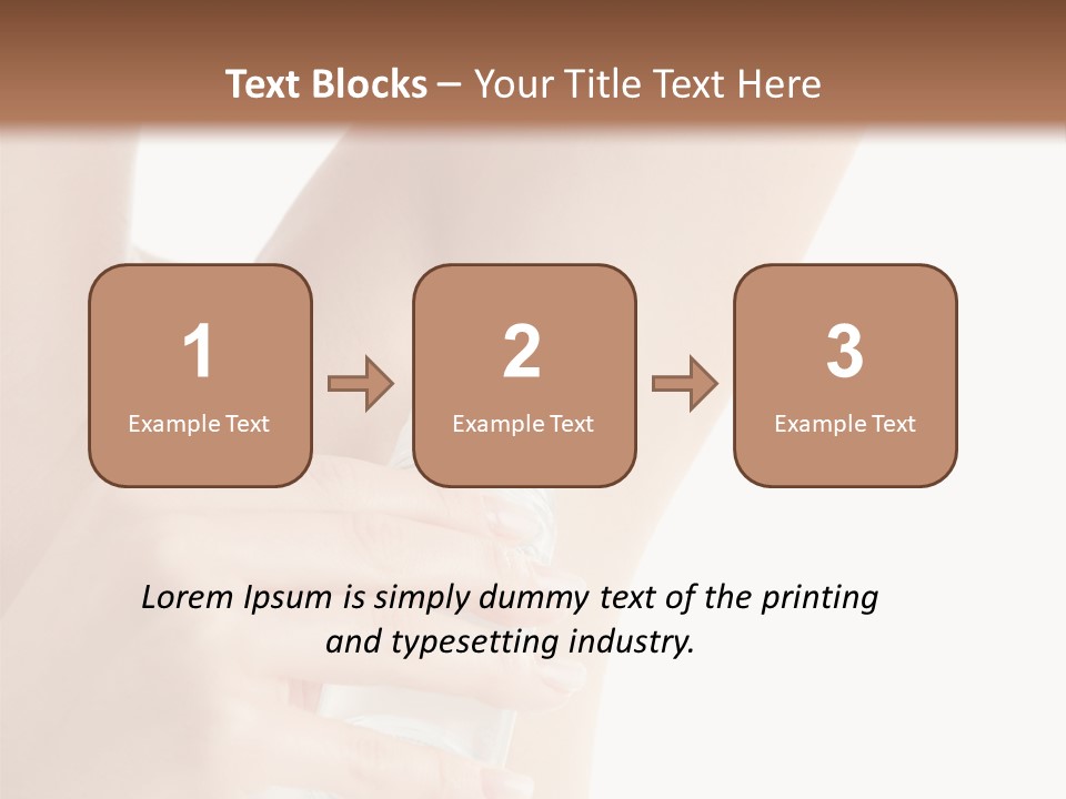 Cute Perfection Isolated PowerPoint Template