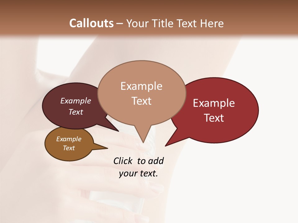 Cute Perfection Isolated PowerPoint Template