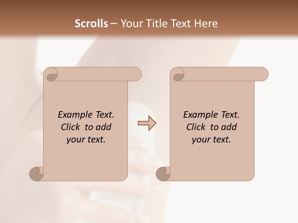 Cute Perfection Isolated PowerPoint Template