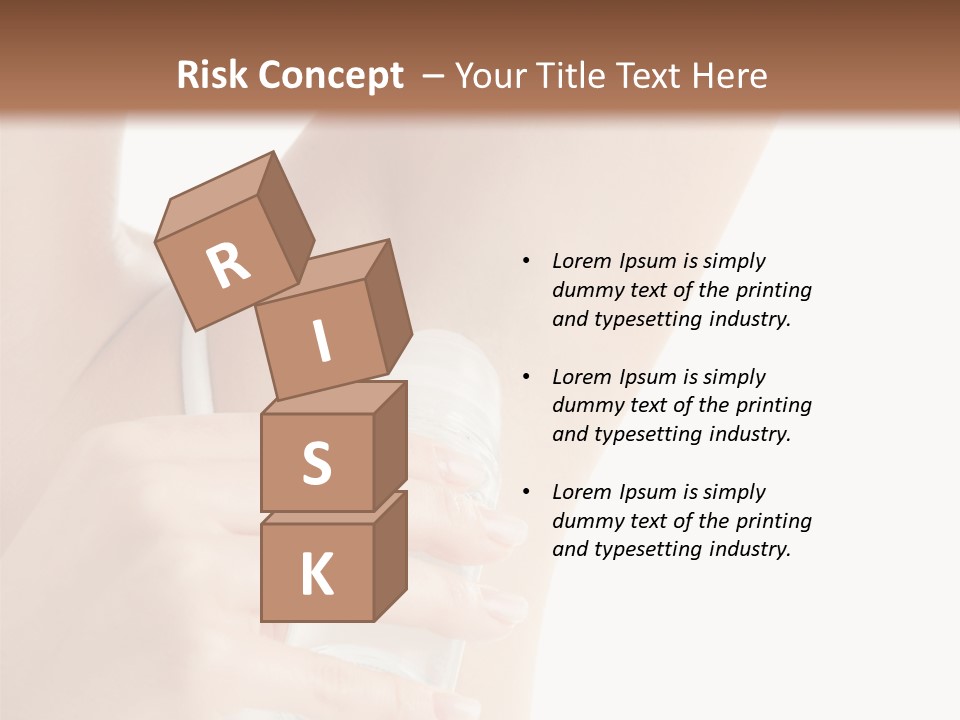 Cute Perfection Isolated PowerPoint Template