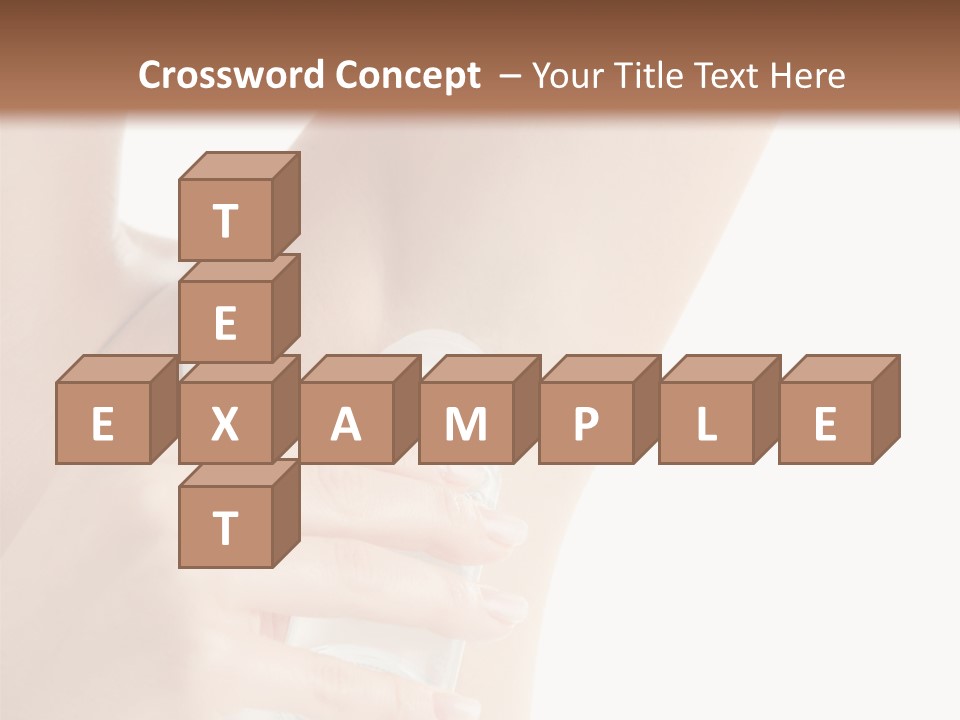 Cute Perfection Isolated PowerPoint Template