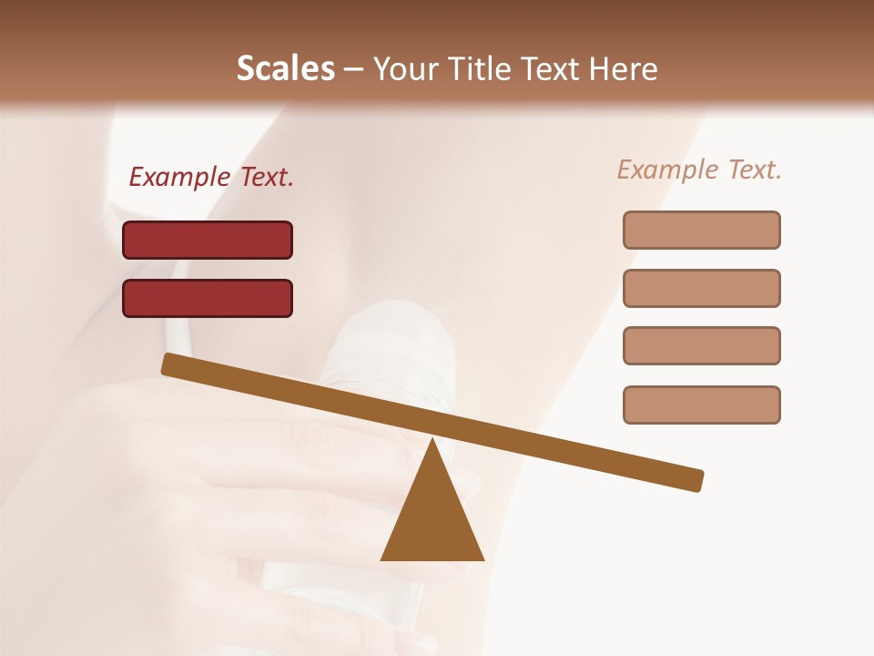 Cute Perfection Isolated PowerPoint Template