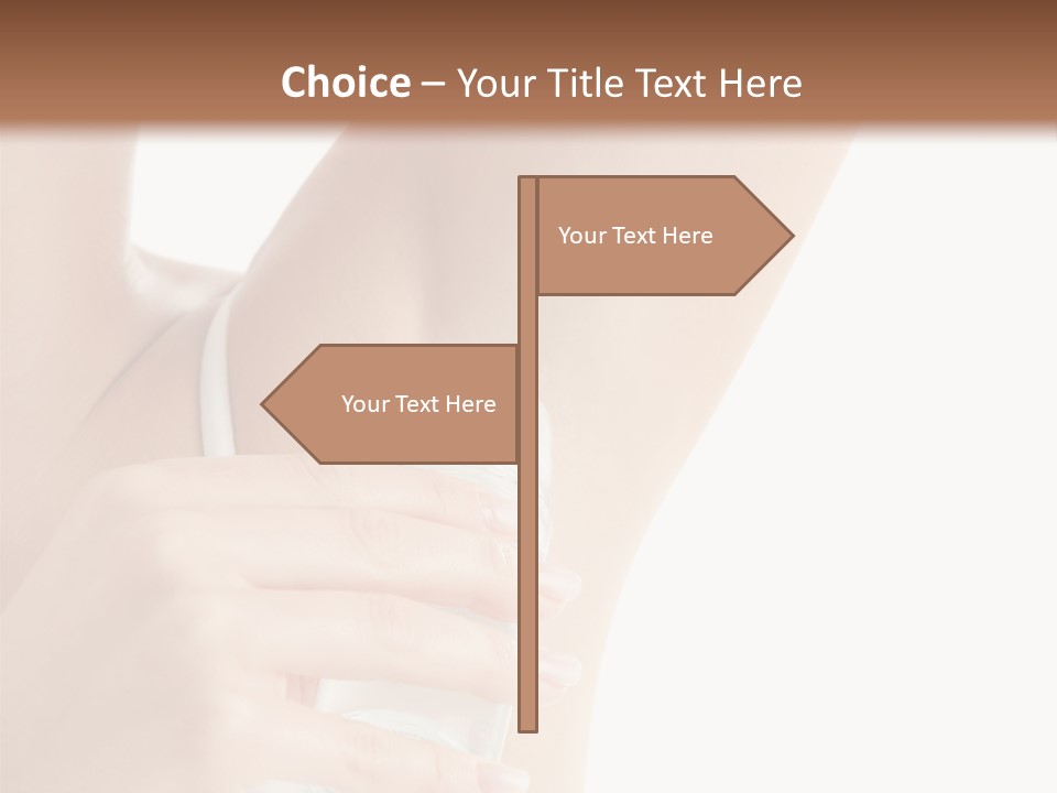 Cute Perfection Isolated PowerPoint Template