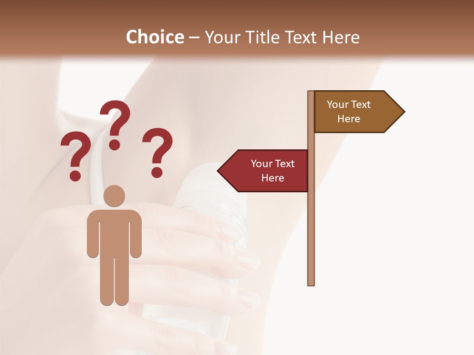 Cute Perfection Isolated PowerPoint Template